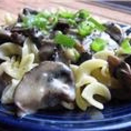 Wild Mushroom Stroganoff