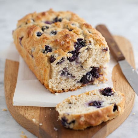 Blueberry Oatmeal Bread