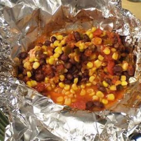 Chicken Olé Foil Supper
