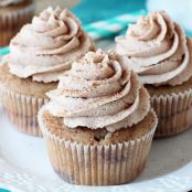 Cinnamon Sugar Swirl Cupcakes