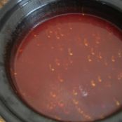 BBQ HONEY MOLASSES CHILI  BBQ SAUCE W/ PINEAPPLE