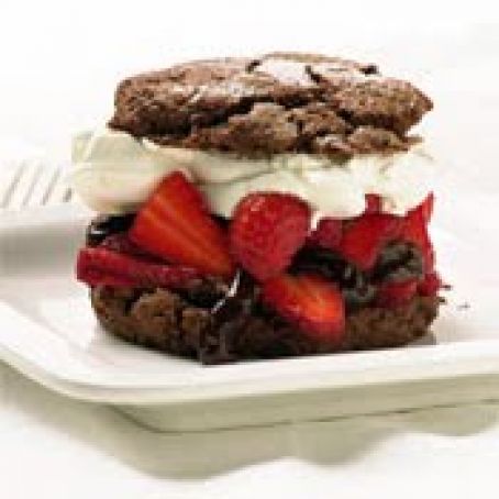 Chocolate Strawberry Shortcakes