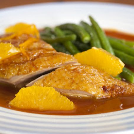 Roast Duck with Orange Sauce (Canard a l'orange)