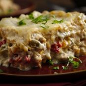 Slow Cooker Lasagna Alfredo