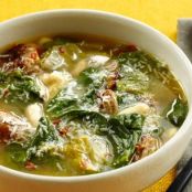 Escarole, Bean, & Sausage Soup