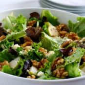 Pear Salad With Walnuts And Feta