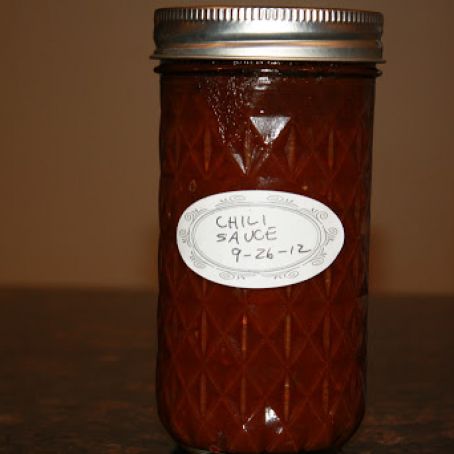 Aunt Betty's Famous Chili Sauce