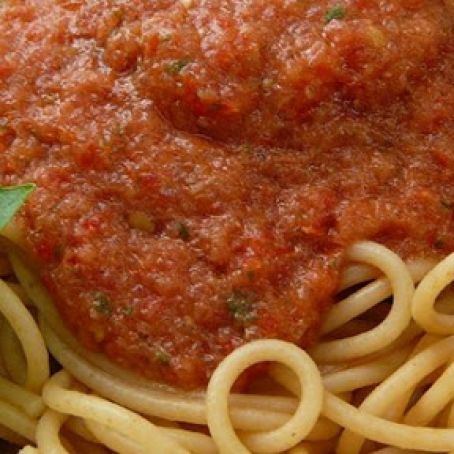 Pasta with Cold Tomato Sauce