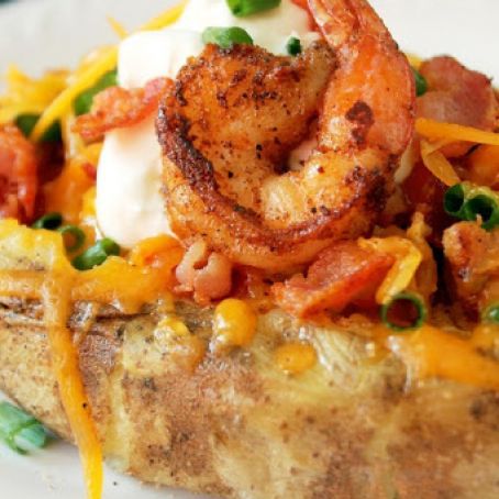 Shrimp Stuffed Potatoes