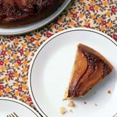 Pear Upside-Down Cake