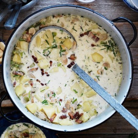 Fish Chowder, New England, Recipe from John F. Kennedy's Family