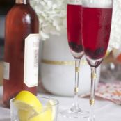Beverage - Punch - Rose Lemon Champagne