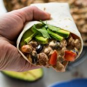 One Pan Crack Bean Burritos