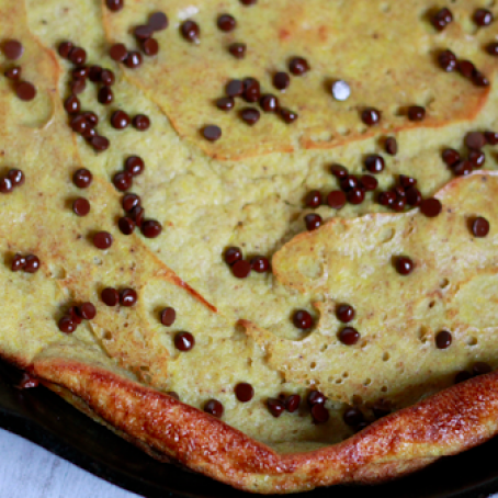 Low Carb Pumpkin Spice Dutch Baby - Grain Free