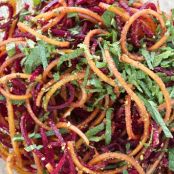 Spiralized Beet Salad
