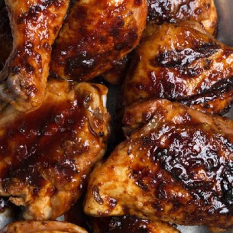 Spicy Sweet-and-Sour Grilled Chicken