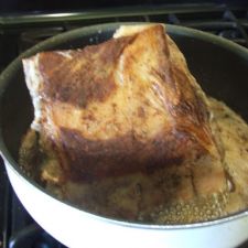 Lemon mustard pork roast