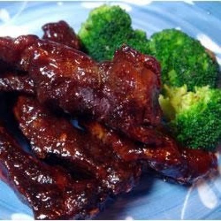 Slow Cooker Barbecue Ribs