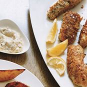 Golden Pan-Fried Fish with Quick Tartar Sauce