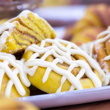 Pumpkin cinnamon buns