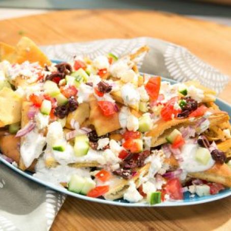 Greek Pita Nachos