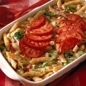 Cheesy Chicken and Mostaccioli