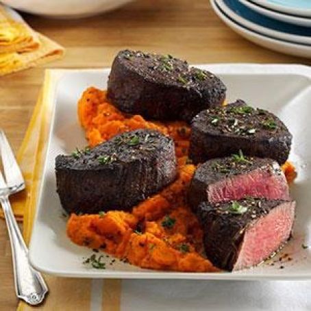 Cocoa-Crusted Beef Tenderloin