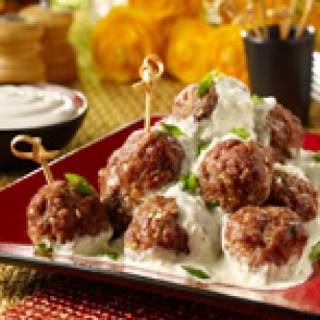 Creamy Mini Meatballs