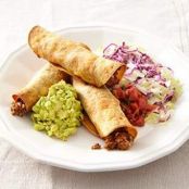 Oven-Fried Beef Taquitos
