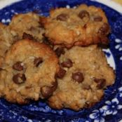 Coconut Chocolate Chip Cookies