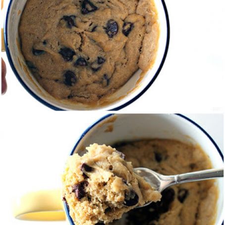 Chocolate Chip Cookie in a Cup