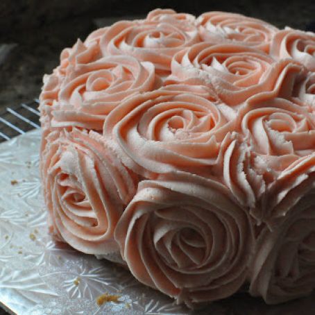 Rose cake