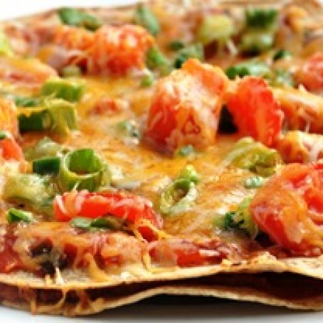 Mexican Tortilla Pizza