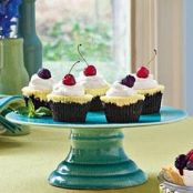 Chocolate-Key Lime Cupcake Pies