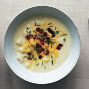 Loaded Bacon-Potato Soup With Cheddar and Chives