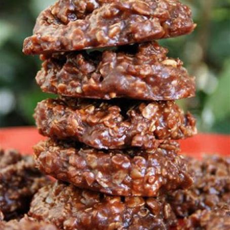 Chocolate Oatmeal No Bake Cookies