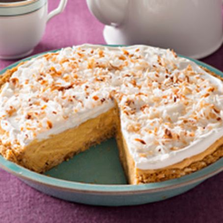 Coconut Pumpkin Chiffon Pie