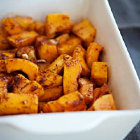Butternut Squash with Homemade Harissa