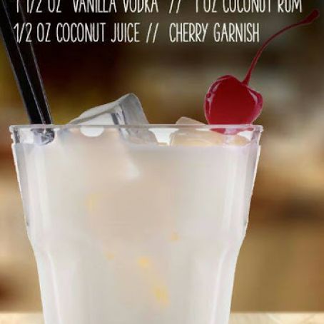 Coconut Vodka Martini