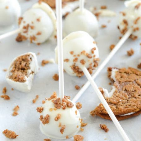 Oatmeal Cream Pie Cake Pops