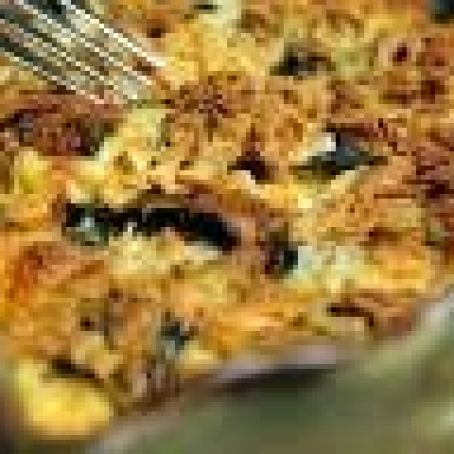 Cauliflower Gratin with Almond Crust