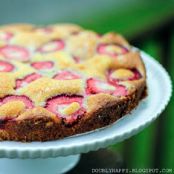 Buttermilk Cake with Fresh Strawberries