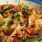 Bow Ties with Sausage