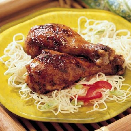 Grilled Asian Chicken Drumsticks
