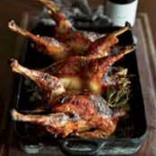 Honey-and-Lemon-Glazed Roast Chicken