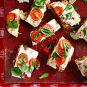 Ratatouille-Stuffed Zucchini Pizzas