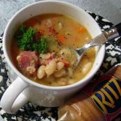 White Bean Soup with Ham