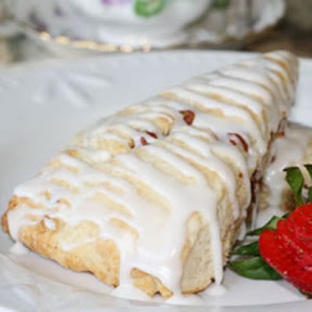 Hershey's White Chocolate Cinnamon Scones