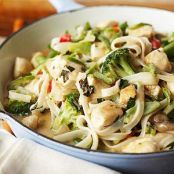 Chicken Curry Skillet with Rice Noodles - Recipe.com