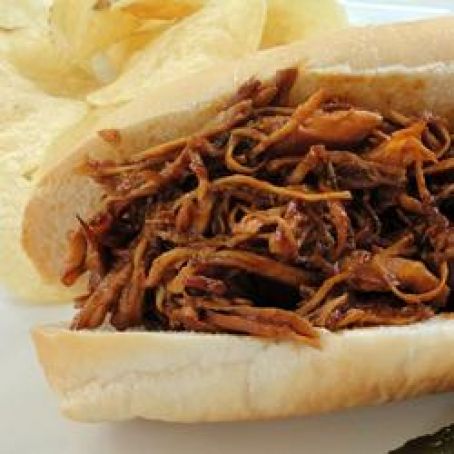 Zesty Slow Cooker Chicken Barbecue